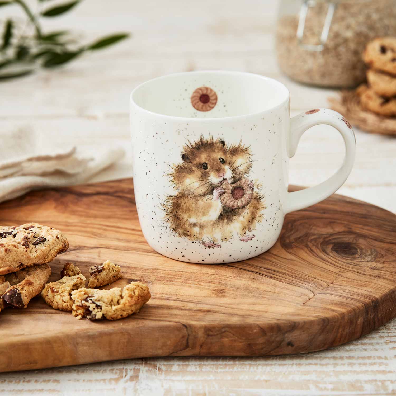 Wrendale Designs Diet Starts Tomorrow 14 fl.oz. Mug, Hamster image number null